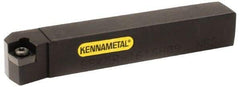 Kennametal - SVHB, Left Hand Cut, 50° Lead Angle, 20mm Shank Height x 20mm Shank Width, Neutral Rake Indexable Turning Toolholder - 125mm OAL, VB..1604.. Insert Compatibility, Series Screw-On - Apex Tool & Supply