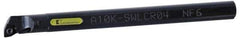 Kennametal - 25mm Min Bore Diam, 250mm OAL, 20mm Shank Diam, A-SWLC Indexable Boring Bar - WC.. Insert, Screw Holding Method - Apex Tool & Supply