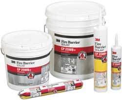 3M - 5 Gal Pail Red Acrylic & Latex Joint Sealant - -20 to 180°F Operating Temp, 10 min Tack Free Dry Time, Series CP 25WB - Apex Tool & Supply