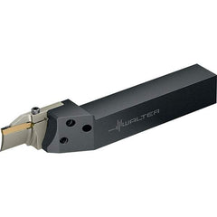 Walter - NCFE, External, Left Hand, 21mm Max Depth of Cut, 4 to 5mm Groove Width, Indexable Grooving Tool Holder - GX24-3.. Insert Compatibility, 25mm Shank Height, 25mm Shank Width, 175mm OAL - Apex Tool & Supply