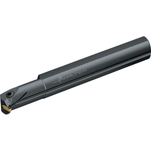 Walter - I 12, Internal, Left Hand, 3mm Max Depth of Cut, 2 to 2.5mm Groove Width, Indexable Grooving Tool Holder - GX09-1.. Insert Compatibility, 16mm Shank Width, 150.7mm OAL - Apex Tool & Supply