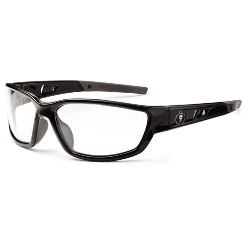 Kvasir Clear Lens Black Safety Glasses - Apex Tool & Supply