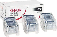 Xerox - 3.12" Leg Length, Steel Staples-Cartridge - 30 Sheet Capacity, For Use with Xerox 7760/4150 - Apex Tool & Supply