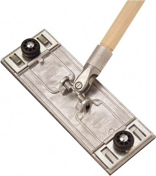 Hyde Tools - Aluminum Drywall Sanding Tool - 9-3/8" Long x 3-1/4" Wide - Apex Tool & Supply