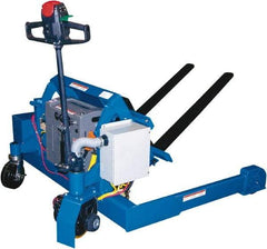 Vestil - 2,000 Lb Load Limit, Straddle Portable Tilting Table - 90° Tilting Angle, 3-5/8' Low Height - Apex Tool & Supply