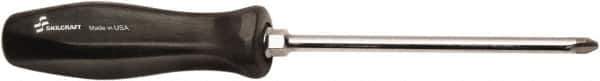 Ability One - #3, 6" OAL, Standard Phillips Screwdriver - 6" Blade Length, Round Shank, Ergonomic Handle - Apex Tool & Supply