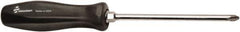 Ability One - #3, 6" OAL, Standard Phillips Screwdriver - 6" Blade Length, Round Shank, Ergonomic Handle - Apex Tool & Supply
