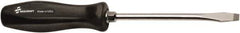 Ability One - Standard Slotted Screwdriver - Round Shank, Ergonomic Handle - Apex Tool & Supply