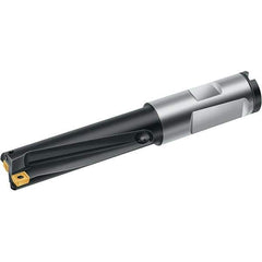 Walter - 70mm Max Drill Depth, 4xD, 17.5mm Diam, Indexable Insert Drill - 2 Inserts, 16mm Shank Diam, Combination Shank - Apex Tool & Supply
