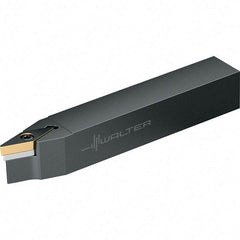 Walter - SVVB, Neutral Cut, 25mm Shank Height x 25mm Shank Width, Neutral Rake Indexable Turning Toolholder - 150mm OAL, VB/C..1103.. Insert Compatibility, Series Walter Turn - Apex Tool & Supply