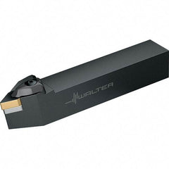 Walter - DDNN, Neutral Cut, 20mm Shank Height x 20mm Shank Width, Negative Rake Indexable Turning Toolholder - 125mm OAL, DN..1104.. Insert Compatibility, Series Walter Turn - Apex Tool & Supply