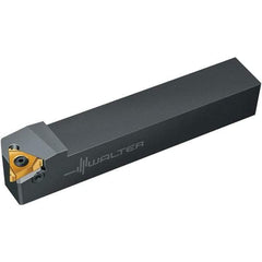 Walter - External Thread, Left Hand Cut, 12mm Shank Width x 12mm Shank Height Indexable Threading Toolholder - 83.2mm OAL, NTSE..-16 Insert Compatibility, NTS-SE Toolholder - Apex Tool & Supply