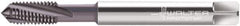 Walter-Prototyp - M6x0.75 Metric Fine 3 Flute 6HX Modified Bottoming Spiral Flute Tap - Powdered Metal, AlCrN Finish, 80mm OAL, Right Hand Flute, Right Hand Thread, Series 2141663 - Apex Tool & Supply