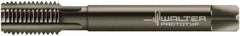 Walter-Prototyp - 3/4-16 UNF 2B 4 Flute Nitride/Oxide Finish Powdered Metal Straight Flute Machine Tap - Modified Bottoming, Right Hand Thread, 110mm OAL, 24mm Thread Length, Oversize - Apex Tool & Supply