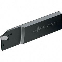 Walter - 1.0236" Blade Height, 4.3307" OAL, Left Hand Cut, Single End Indexable Cut-Off Blade - 26mm Max Depth of Cut, G2042 Blade - Apex Tool & Supply