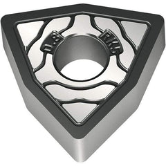 Walter - WNMA431 RK5 Grade WKK20S Carbide Turning Insert - TiCN/Al2O3/TiCN Finish, 80° Trigon, 1/2" Inscr Circle, 3/16" Thick, 1/64" Corner Radius - Apex Tool & Supply