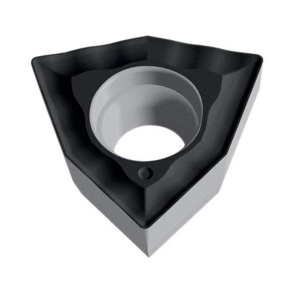 Walter - WOEX040304 E57 Grade WKP25S Carbide Indexable Drill Insert - TiCN/Al2O3/TiN Finish, Trigon, 1/4" Inscribed Circle - Apex Tool & Supply