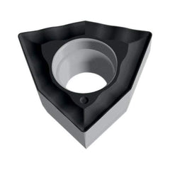 Walter - WOEX040304 E57 Grade WKP25S Carbide Indexable Drill Insert - TiCN/Al2O3/TiN Finish, Trigon, 1/4" Inscribed Circle - Apex Tool & Supply