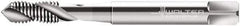 Walter-Prototyp - M10x1.50 Metric 2 Flute 6H Modified Bottoming Spiral Flute Tap - Cobalt, Bright Finish, 100mm OAL, Right Hand Flute, Right Hand Thread, Series N20516 - Exact Industrial Supply
