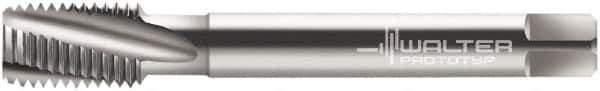 Walter-Prototyp - 7/8-14 UNF 4 Flute 3B Modified Bottoming Spiral Flute Tap - Cobalt, Bright Finish, 125mm OAL, Right Hand Flute, Right Hand Thread, Series 23450 - Apex Tool & Supply