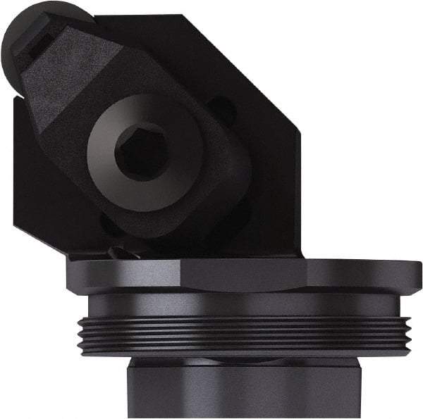 Seco - Right Hand Cut, Size GL32, RN.. 32.. Insert Compatiblity, Modular Turning & Profiling Cutting Unit Head - 22mm Ctr to Cutting Edge, 32mm Head Length, Series SteadyLine - Apex Tool & Supply