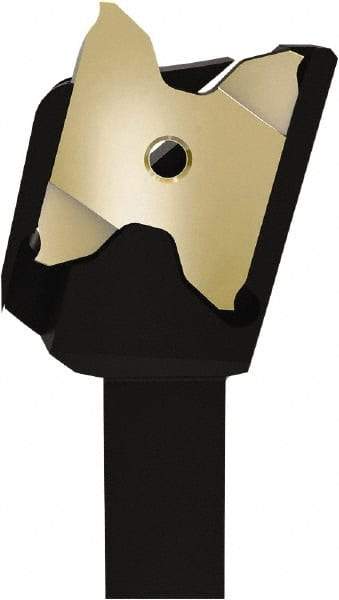 Seco - X4F, Left Hand Cut, 12.7mm Shank Height x 12.7mm Shank Width, Indexable Turning Toolholder - 126mm OAL - Apex Tool & Supply