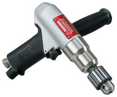 #53095 - 3/8" Chuck Size - Air-Powered Industrial Quality Drills - Apex Tool & Supply