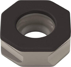 Seco - ONEW050410 LF Grade CBN200 CBN Milling Insert - Uncoated, 0.1743" Thick - Apex Tool & Supply