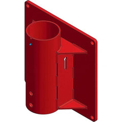 THERN - Davit Crane Bases Base Type: Wall Mount Base Finish/Coating: Red Powder Coat - Apex Tool & Supply