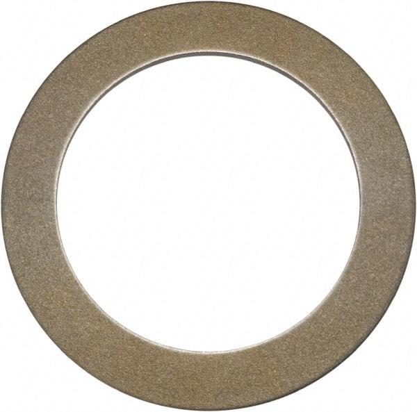 Mubea - 61mm ID, Grade 51CrV4 Chrome Vanadium Steel, Phosphate & Oil Finish, Belleville Disc Spring - 125mm OD, 9mm High, 4.75mm Thick - Apex Tool & Supply
