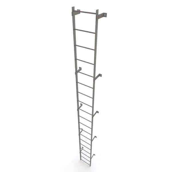 TRI-ARC - Rolling & Wall Mounted Ladders & Platforms Type: Fixed Ladder Style: Safety Cage - Apex Tool & Supply