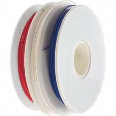 OK Industries - 30 AWG, 1 Strand, 15.2 m OAL, Copper Hook Up Wire - White Kynar Jacket - Apex Tool & Supply