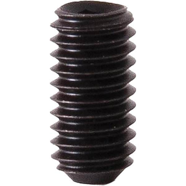 TE-CO - 1/2-13, Steel, Black Oxide Finish, Edge Clamp Screw - Apex Tool & Supply
