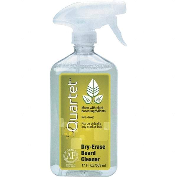Quartet - 17 oz Spray Bottle White Board & Dry Erase Board Cleaner - For Use with Dry Erase Marker Boards - Apex Tool & Supply