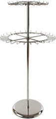 ECONOCO - Chrome Belt Display Rack - 27" Wide x 59-1/2" High - Apex Tool & Supply
