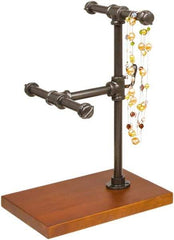 ECONOCO - Gray Accessory Display Rack Merchandiser - 6-1/2" Wide x 11-1/2" High x 8-1/2" Deep - Apex Tool & Supply