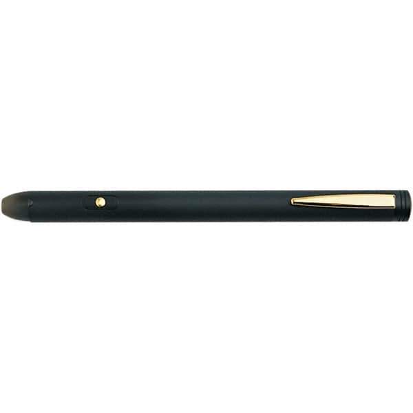 Quartet - Metal Pen Size Laser Pointer - Black, 2 AAA Batteries Included - Apex Tool & Supply