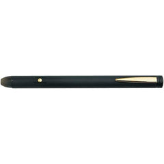 Quartet - Metal Pen Size Laser Pointer - Black, 2 AAA Batteries Included - Apex Tool & Supply