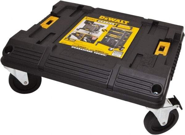 DeWALT - 220 Lb Capacity Steel Dolly - 18.92" Long x 17" Wide x 7" High, 0.39" Wheels - Apex Tool & Supply