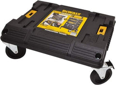 DeWALT - 220 Lb Capacity Steel Dolly - 18.92" Long x 17" Wide x 7" High, 0.39" Wheels - Apex Tool & Supply
