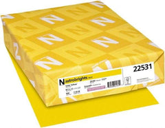 Neenah Paper - Solar Yellow Colored Copy Paper - Use with Laser Printers, Inkjet Printers, Copiers - Apex Tool & Supply