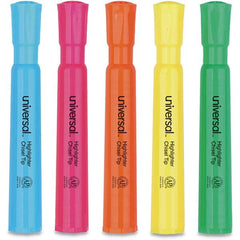 UNIVERSAL - Markers & Paintsticks Type: Highlighters Color: Assorted - Apex Tool & Supply