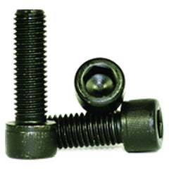 M4-0.70 × 45 mm - Black Finish Heat Treated Alloy Steel - Cap Screws - Socket Head - Apex Tool & Supply