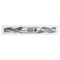 1/4 Dia. x 3-3/8 Overall Length 3-Flute Square End HSS-CO SE End Mill-Round Shank-Center Cutting-Uncoated - Apex Tool & Supply