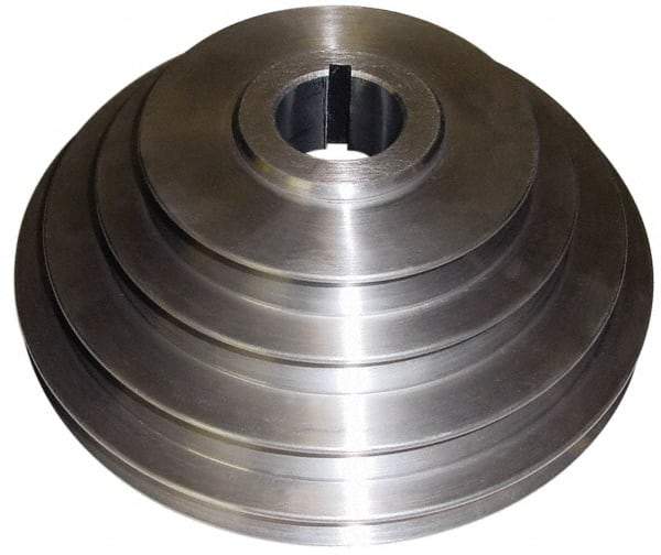 High Quality Tools - Spindle Pulley - Step Pulley Top Housing, 1 HP B Series Mills - Apex Tool & Supply