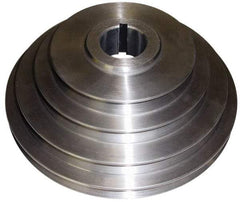 High Quality Tools - Spindle Pulley - Step Pulley Top Housing, 1 HP B Series Mills - Apex Tool & Supply