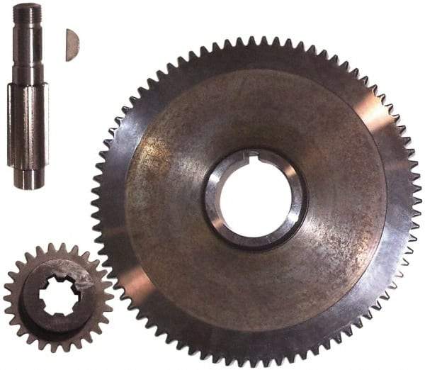 Bridgeport - Spindle Bull Gear Assembly - Step Pulley Top Housing, 1 HP B Series Mills - Apex Tool & Supply
