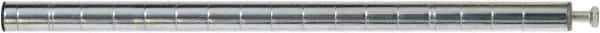 Eagle MHC - 1" Wide, 18 High, Open Shelving Accessory/Component - Zinc, Zinc Finish, Use with Eagle MHC Shelving - Apex Tool & Supply