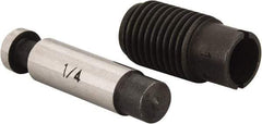Value Collection - 1/4" Round Punch & Die Set - 1-3/4" Deep, Includes Hand Punch Set, for Use with Select Brand Punch & Die Set (MSC #06512990) - Apex Tool & Supply