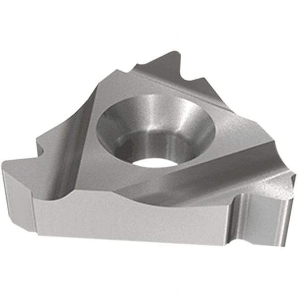 Iscar - 27ER External Right Hand 8 API Round Laydown Threading Insert - Grade IC908, TiAlN Coated Carbide, 15.88mm Inscribed Circle - Apex Tool & Supply